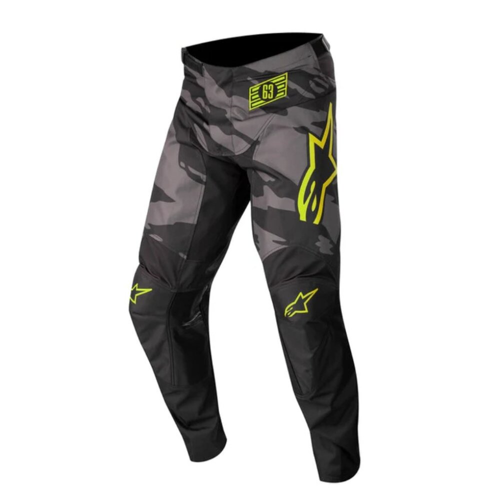 Black gray Camo yellow pants